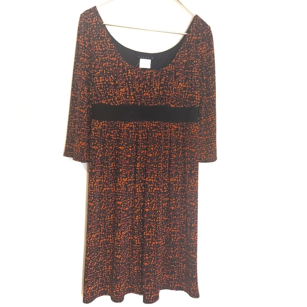 TIANA B. Flattering Empire Waist Comfy Dress M